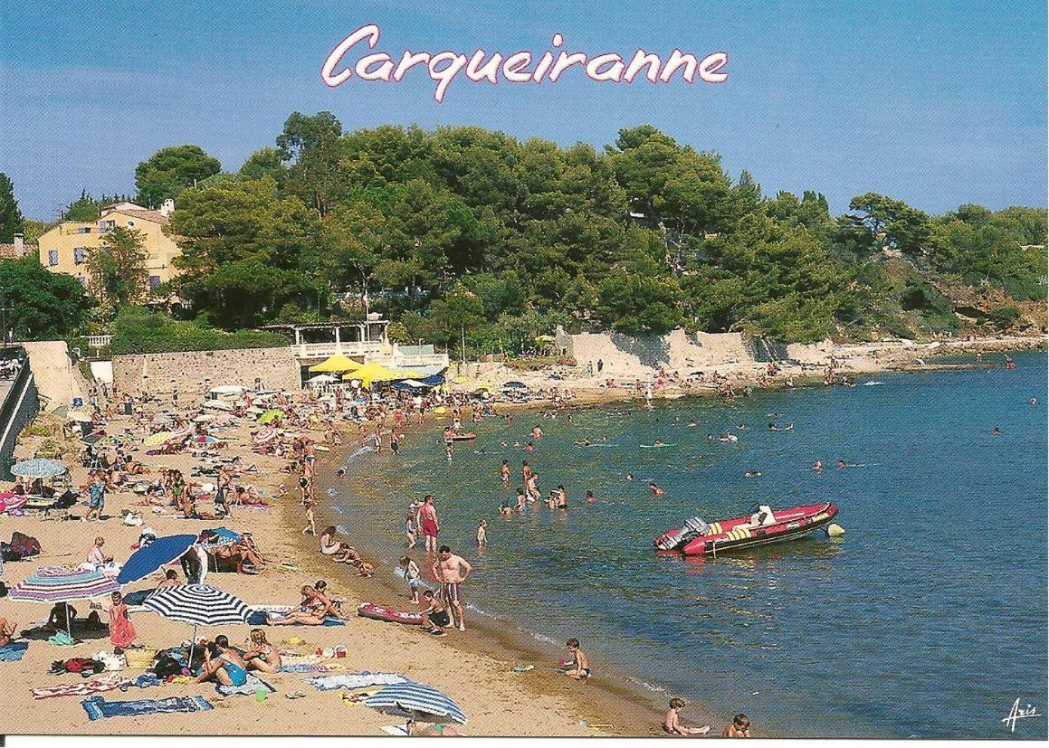 Apartmán Studio Climatise. Proche Parking, Commerces Et Mer Carqueiranne Exteriér fotografie
