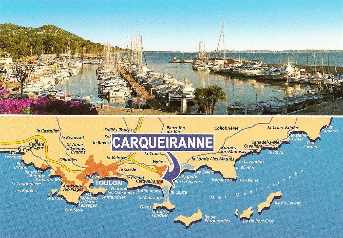 Apartmán Studio Climatise. Proche Parking, Commerces Et Mer Carqueiranne Exteriér fotografie